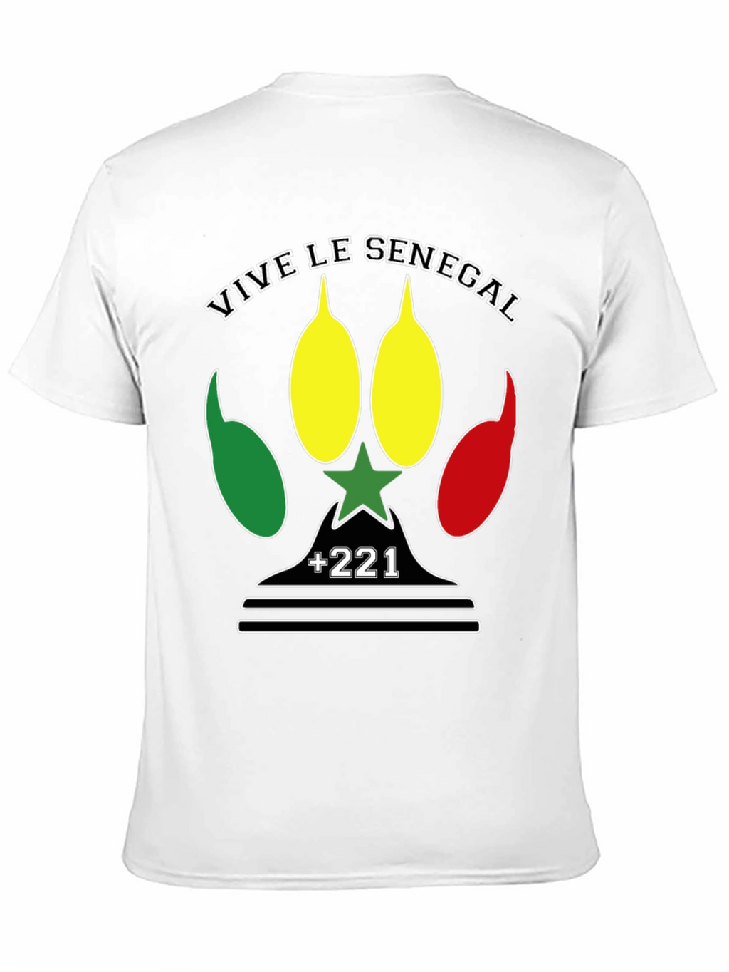 Vive Le Senegal Graphic Tee