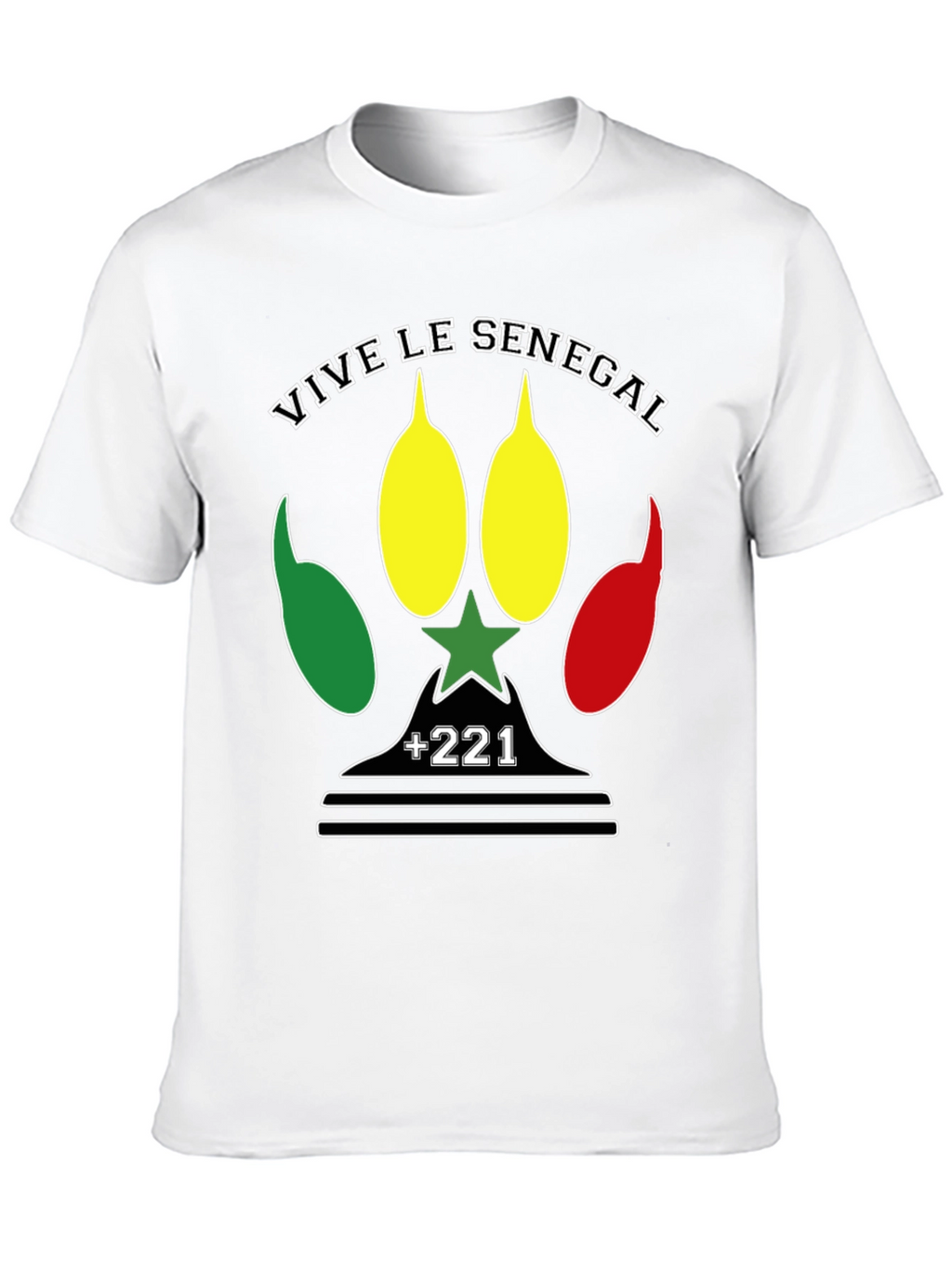 Vive Le Senegal Graphic Tee