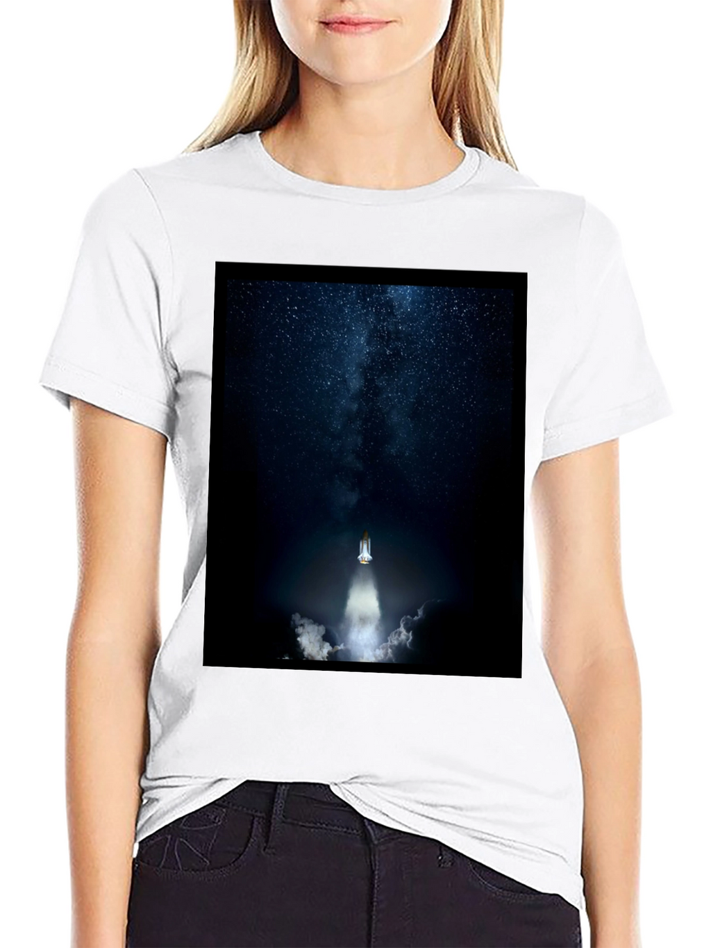 Galaxy Space Shuttle T-Shirt
