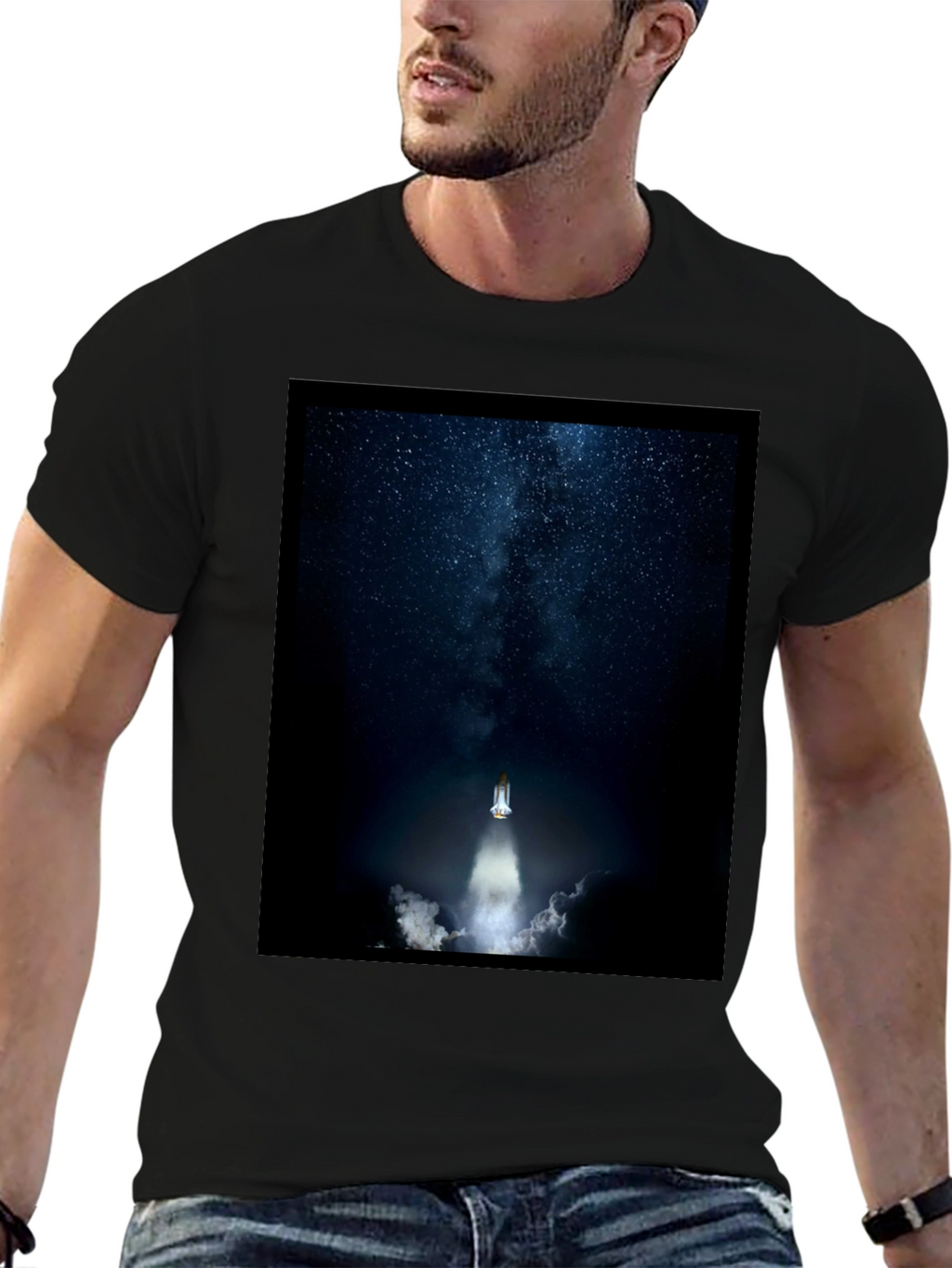 Galaxy Space Shuttle T-Shirt