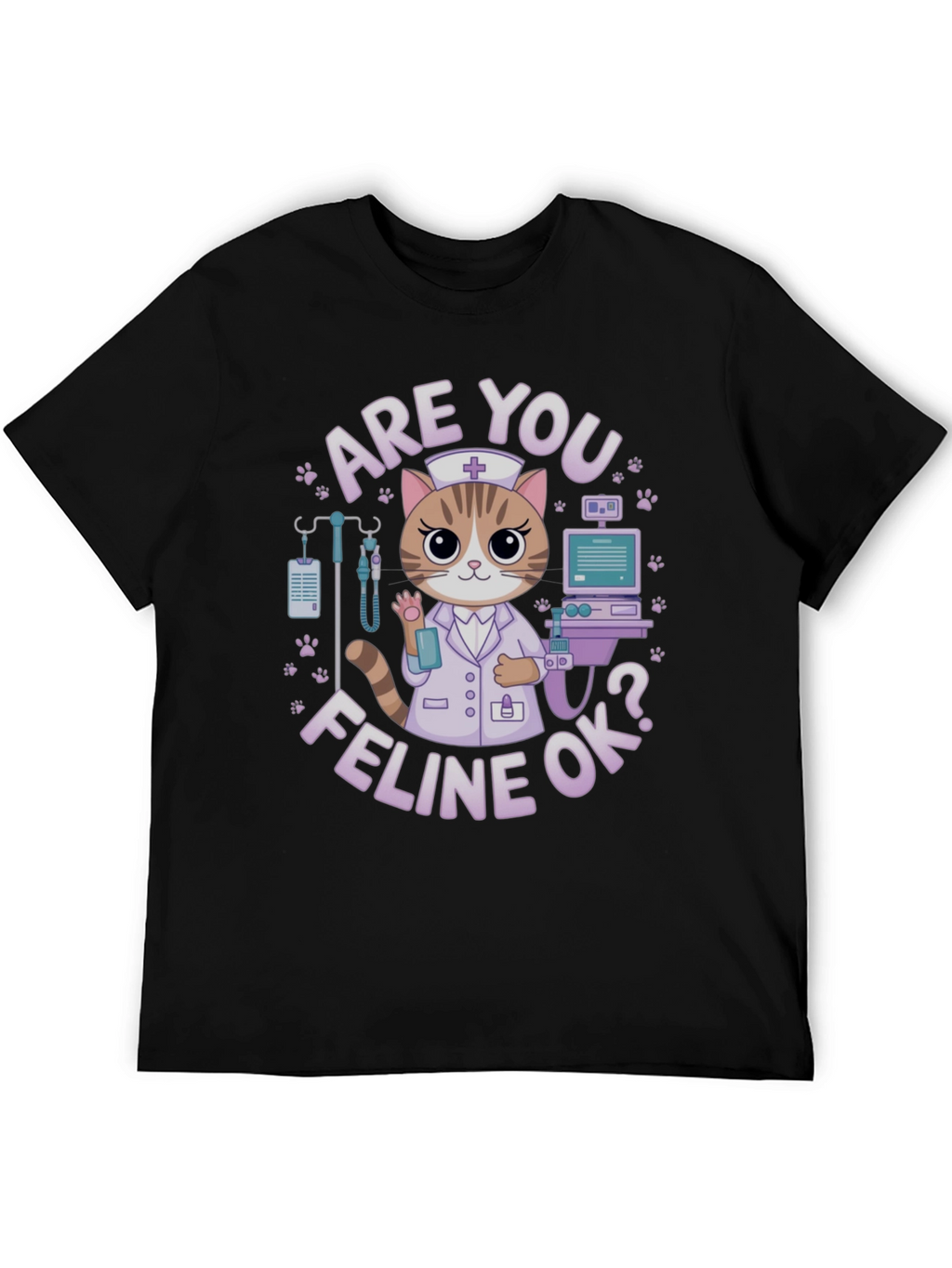 Are You Feline Ok? T-Shirt