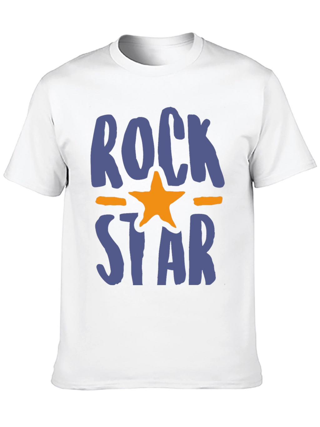 Rockstar Graphic Tee - Trendy Casual T-Shirt