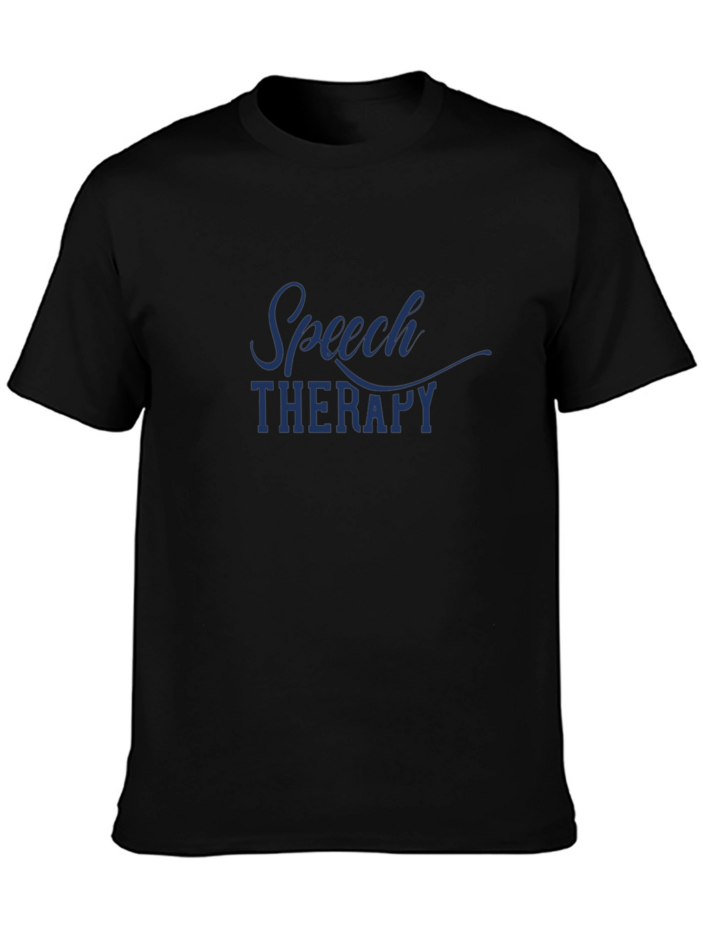 Speech Therapy T-Shirt - Black Classic Fit