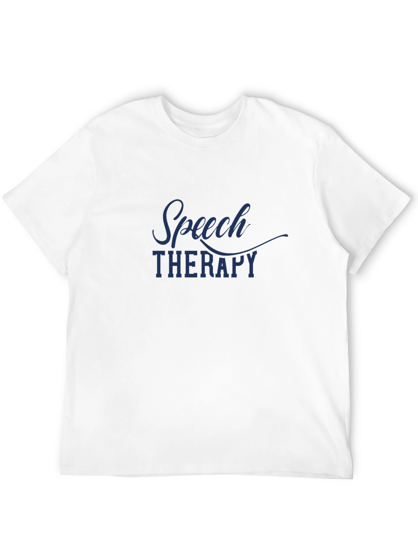 Speech Therapy T-Shirt - Black Classic Fit