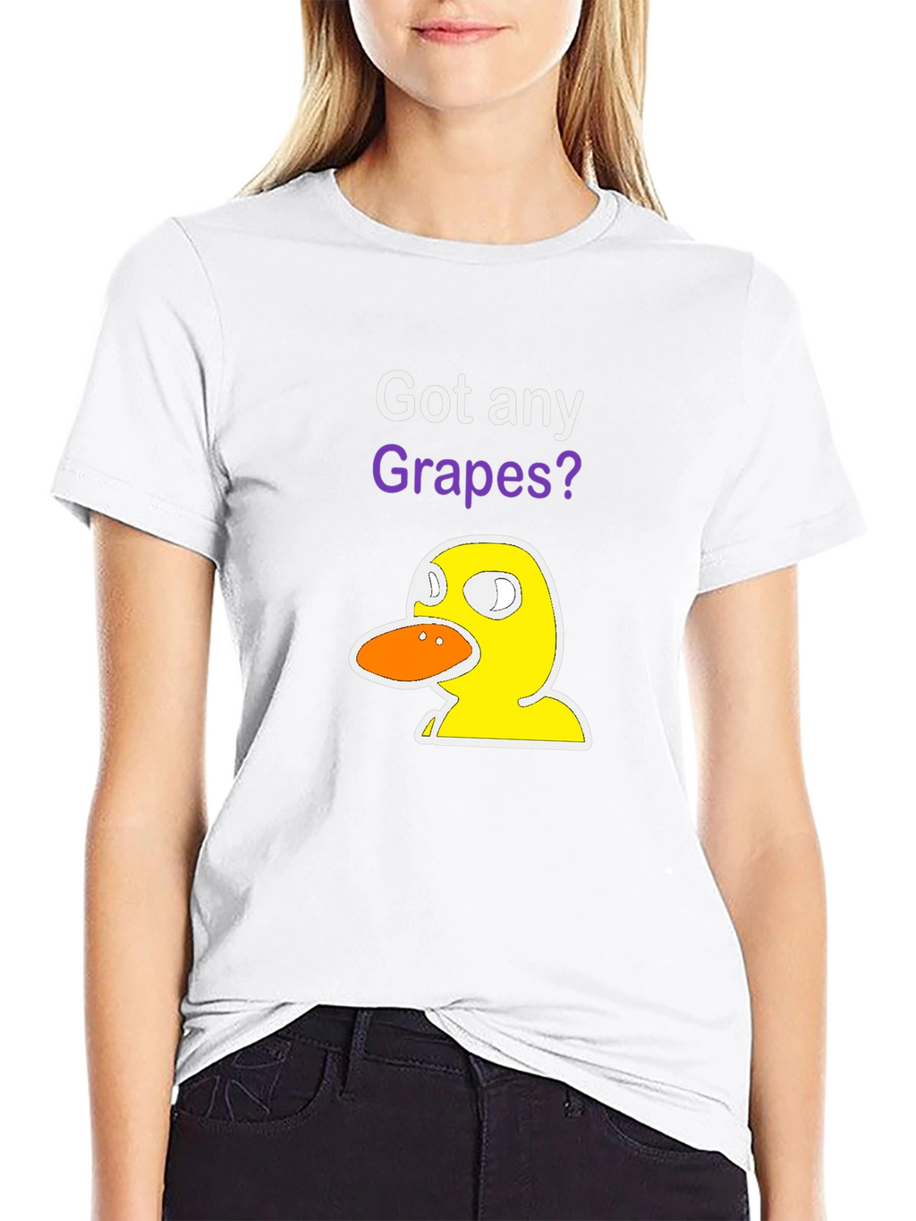 Got Any Grapes? Duck T-Shirt - Funny Graphic Tee
