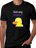 Got Any Grapes? Duck T-Shirt - Funny Graphic Tee