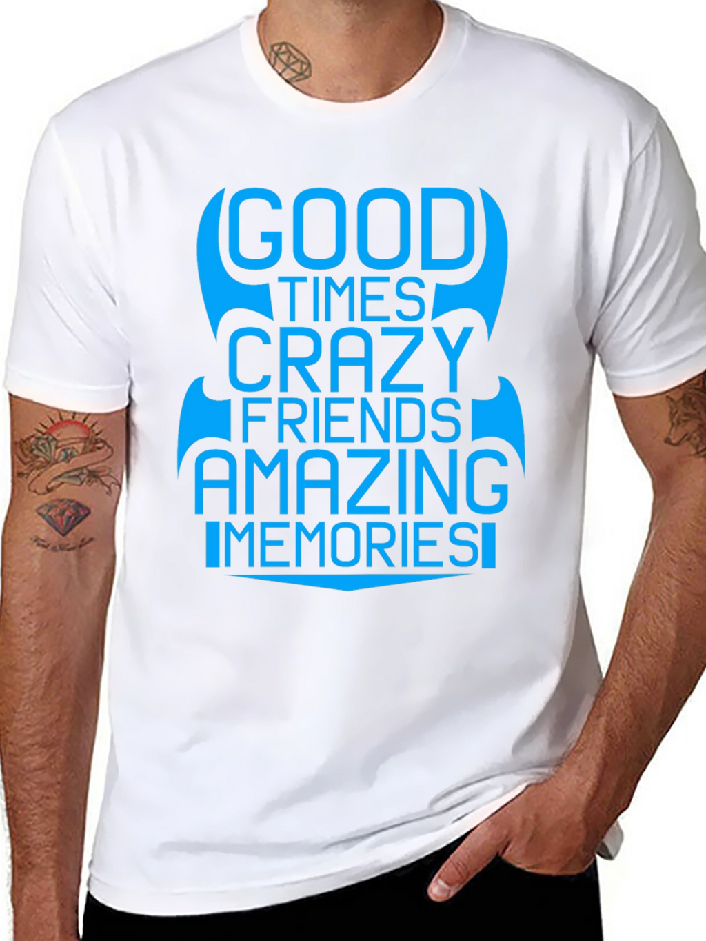 Good Times Crazy Friends T-Shirt