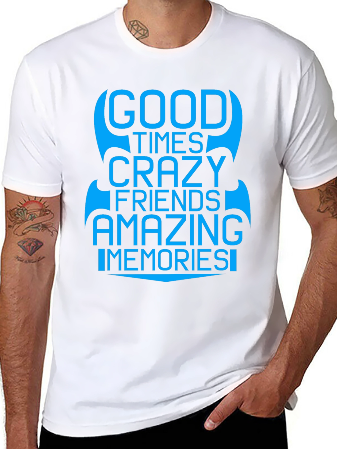 Good Times Crazy Friends T-Shirt