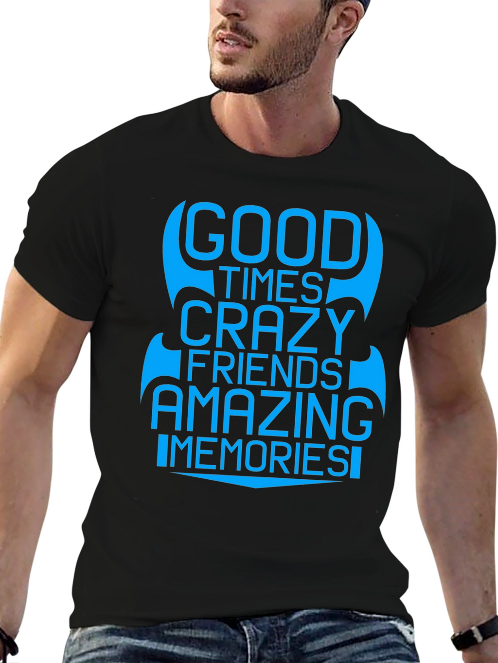Good Times Crazy Friends T-Shirt