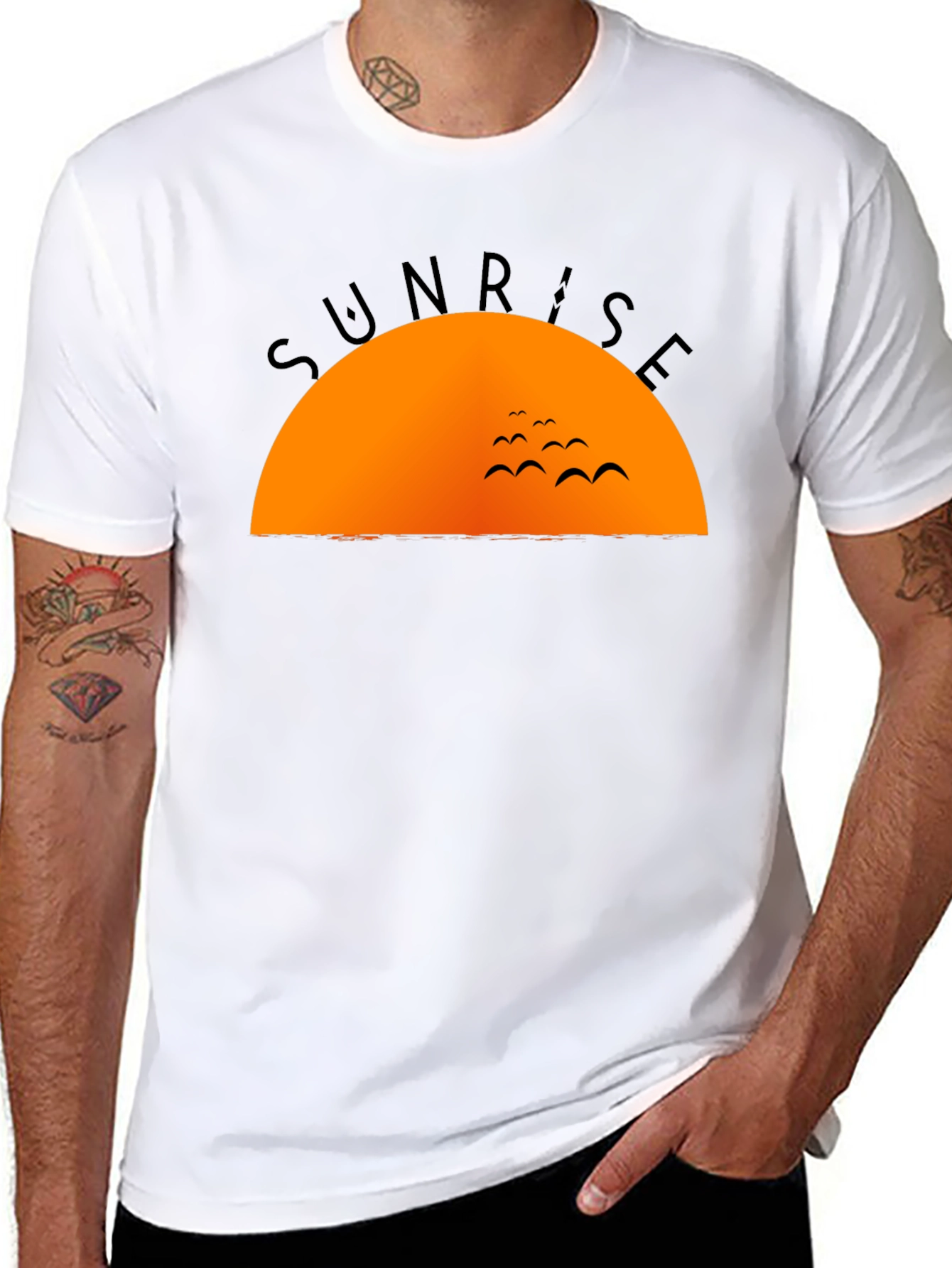 Sunrise Graphic T-Shirt - Nature Inspired Tee