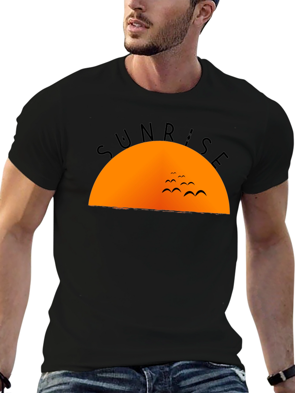Sunrise Graphic T-Shirt - Nature Inspired Tee