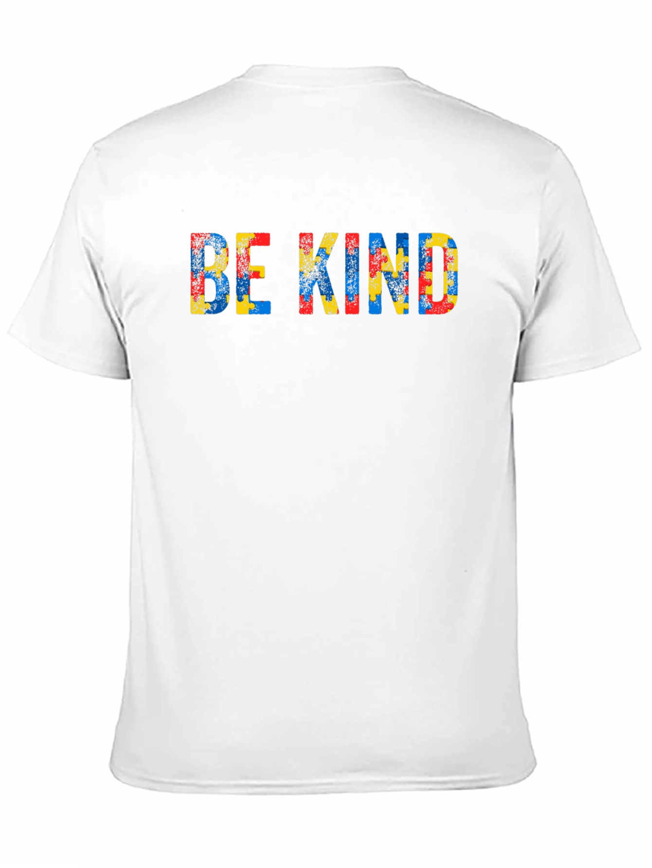 Be Kind Autism Puzzle Piece Graphic T-Shirt