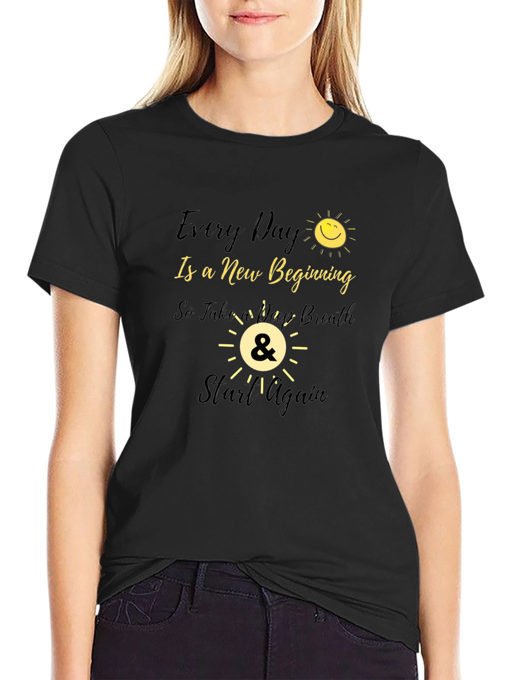 Every Day Is A New Beginning Graphic Tee
