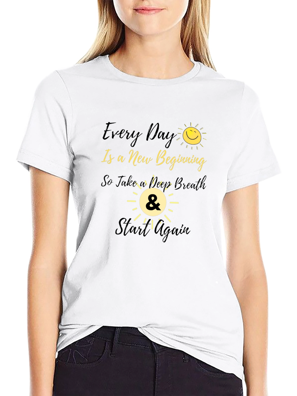 Every Day Is A New Beginning Graphic Tee