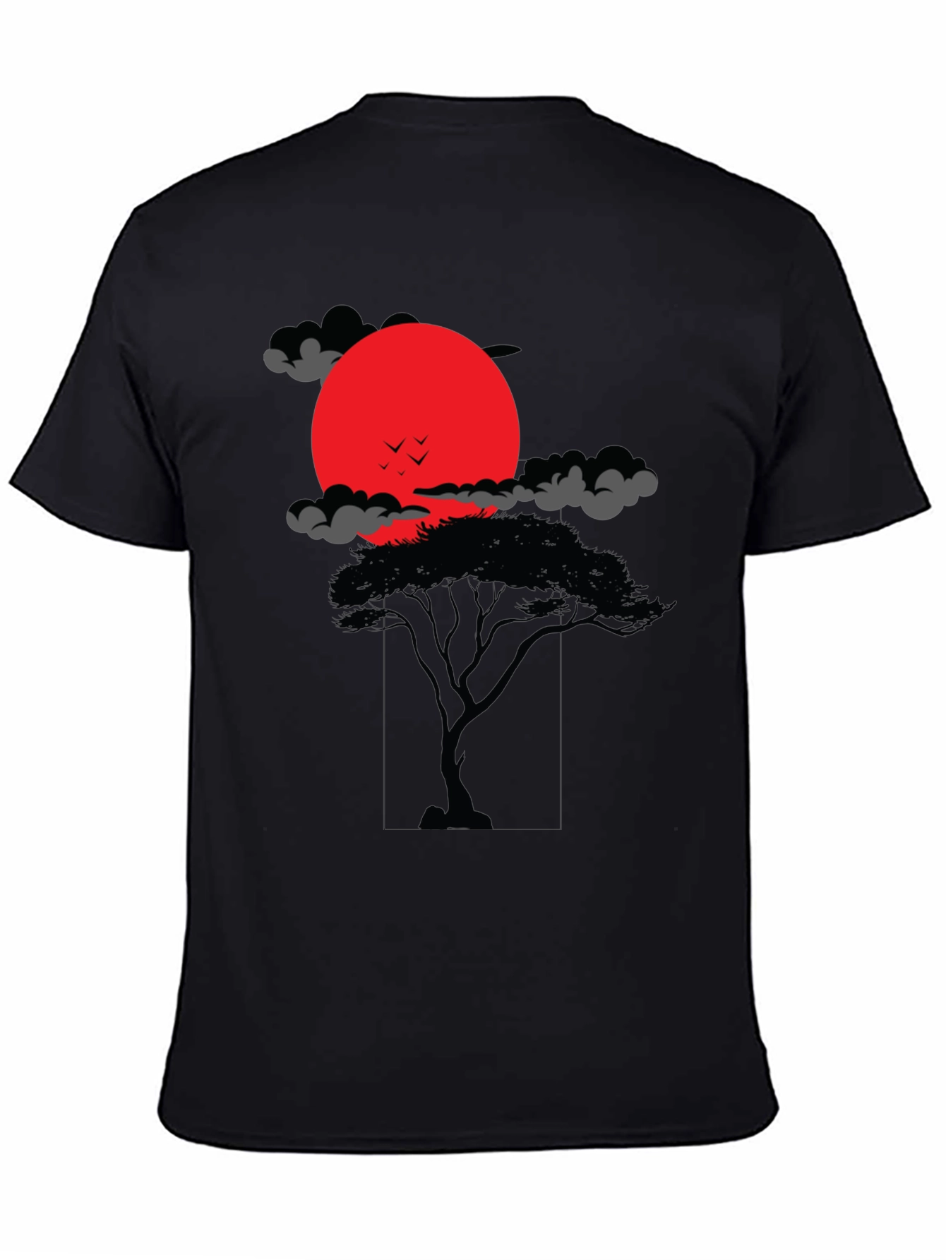 Sunset Tree Graphic Tee - Stylish Casual Wear