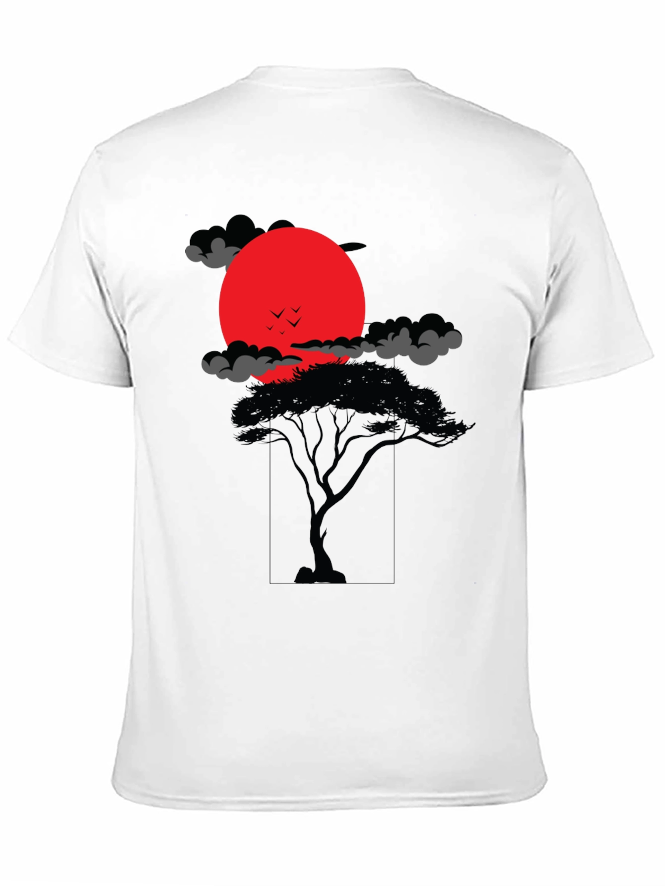 Sunset Tree Graphic Tee - Stylish Casual Wear