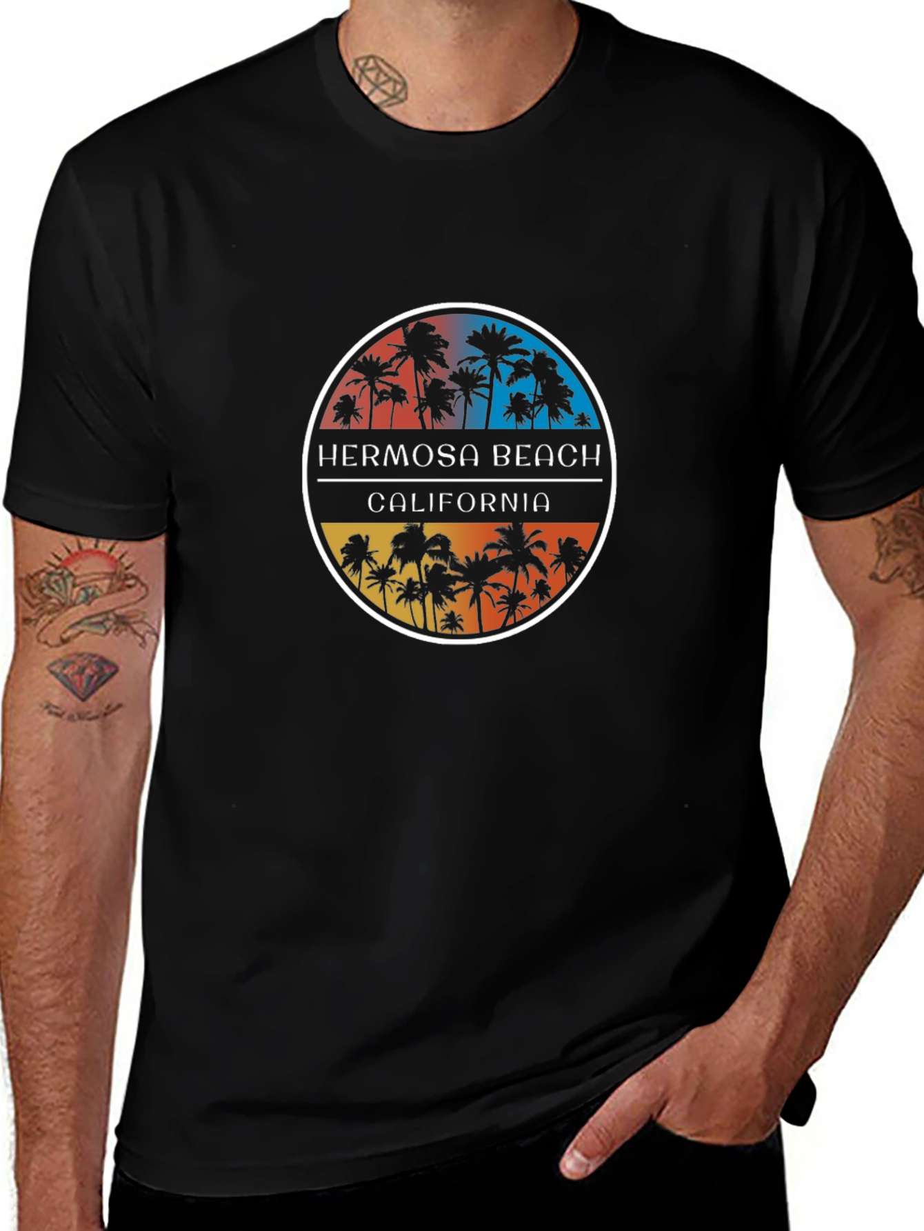 Hermosa Beach California Graphic Tee