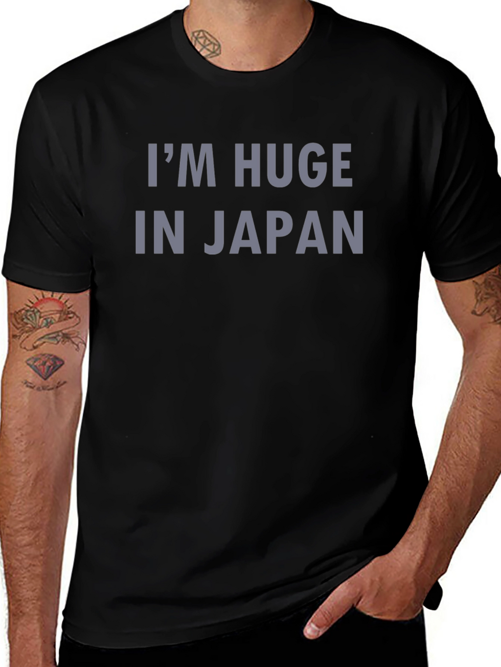 Im Huge In Japan T-Shirt - Mens Graphic Tee