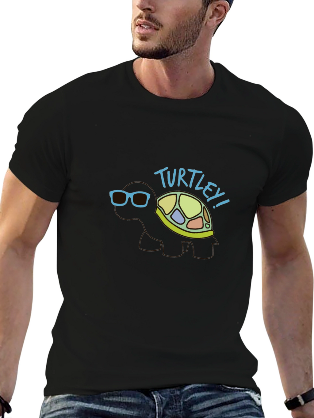 Turtle T-Shirt - Turtle Sunglasses