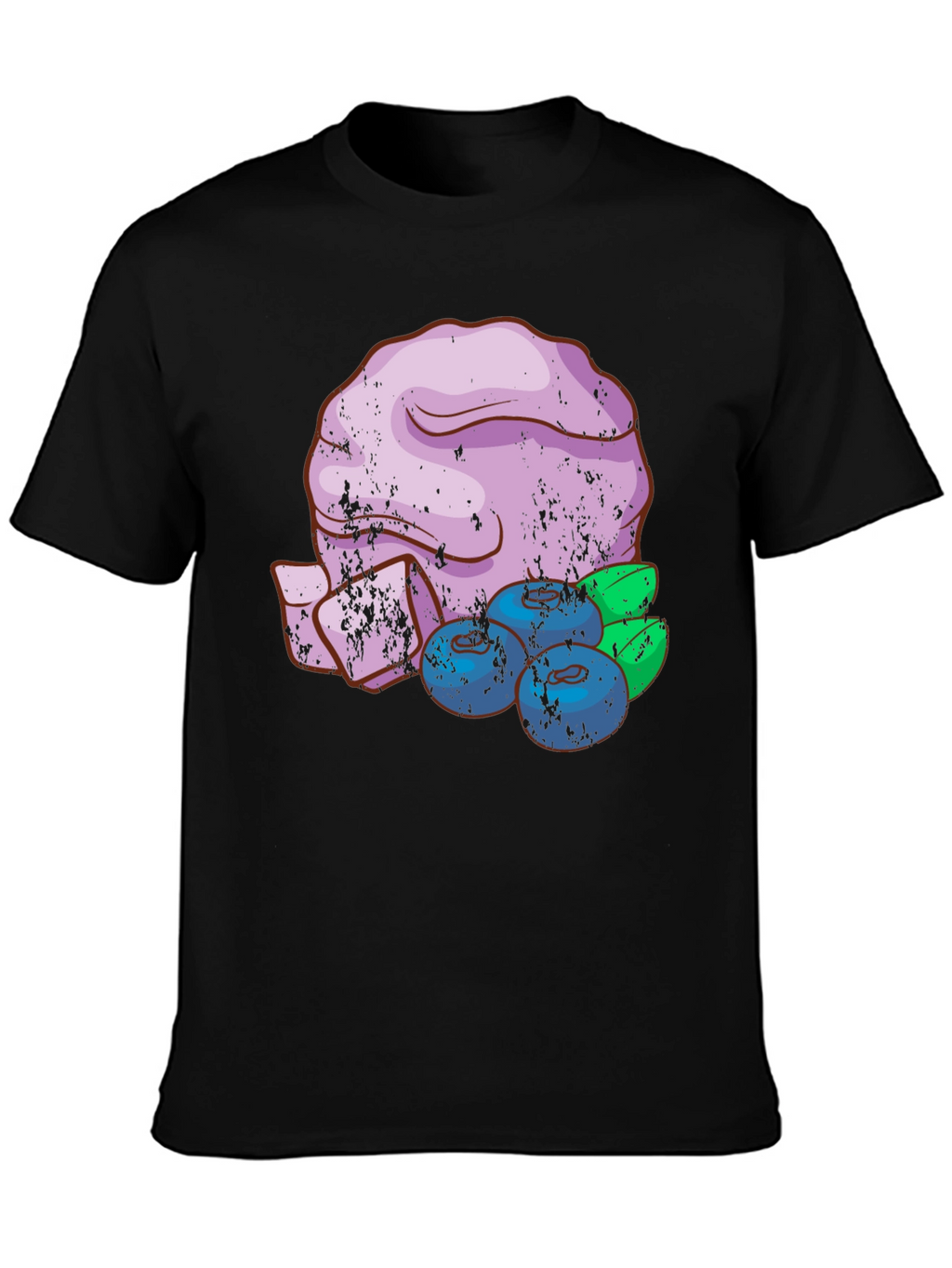 Blueberry Dessert T-Shirt - Unique Graphic Tee
