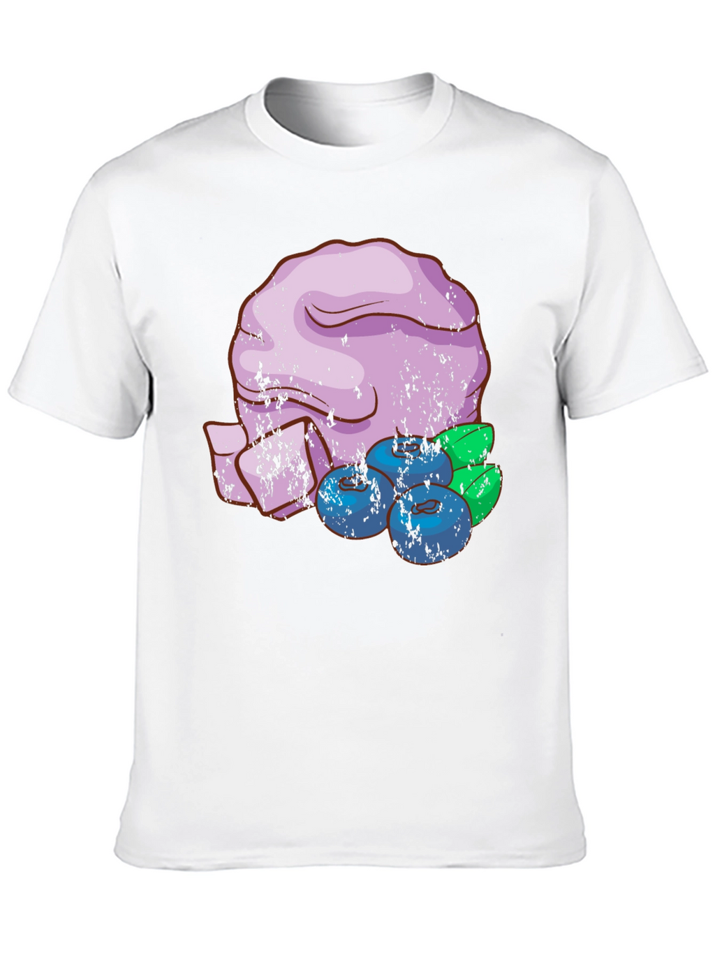 Blueberry Dessert T-Shirt - Unique Graphic Tee