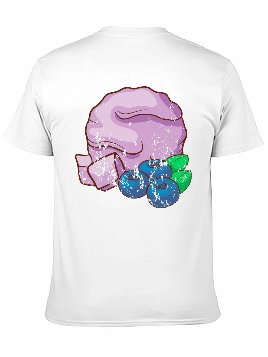 Blueberry Dessert T-Shirt - Unique Graphic Tee