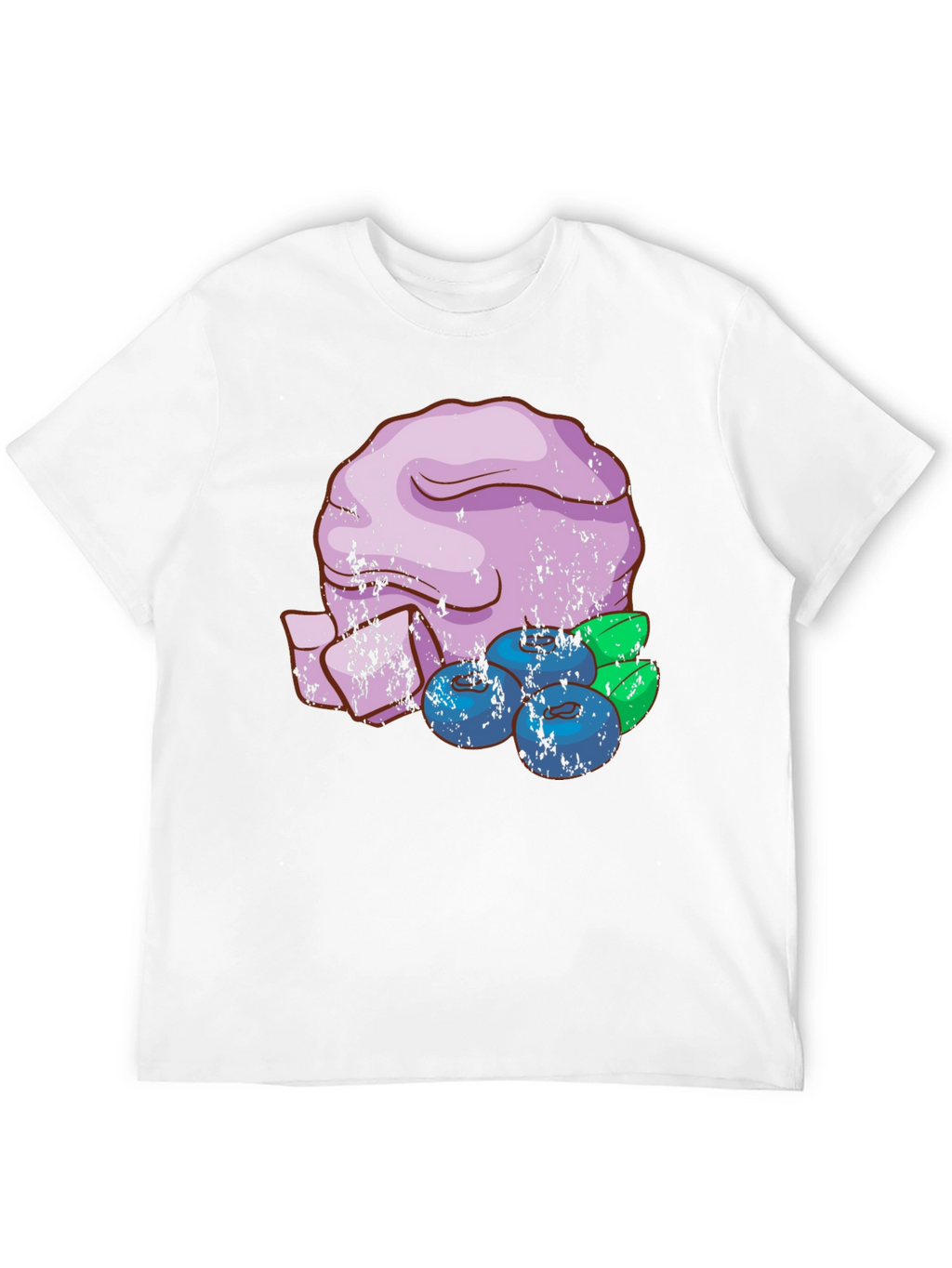 Blueberry Dessert T-Shirt - Unique Graphic Tee