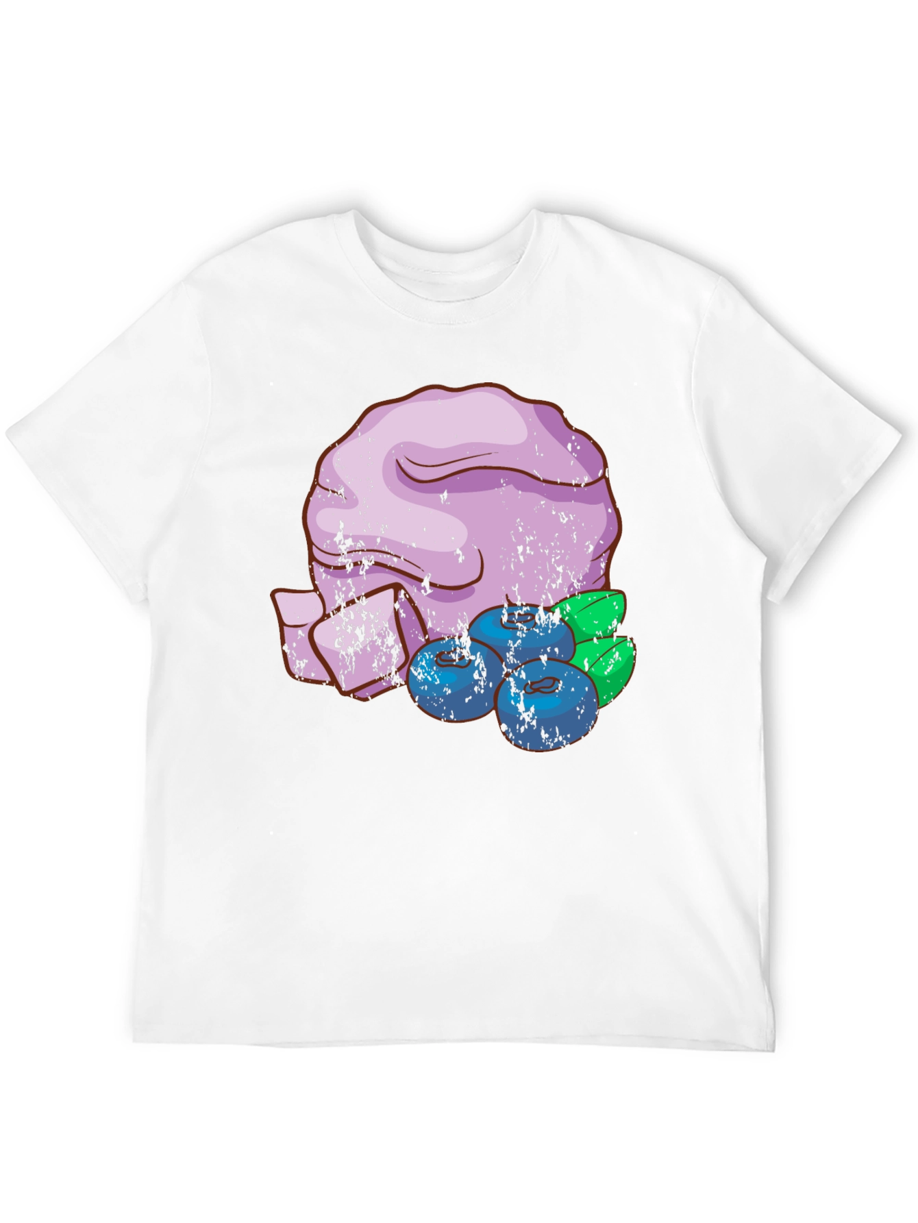 Blueberry Dessert T-Shirt - Unique Graphic Tee