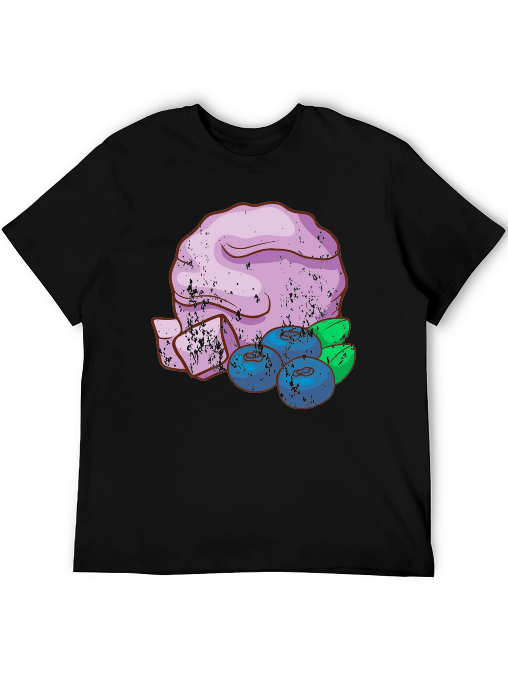 Blueberry Dessert T-Shirt - Unique Graphic Tee