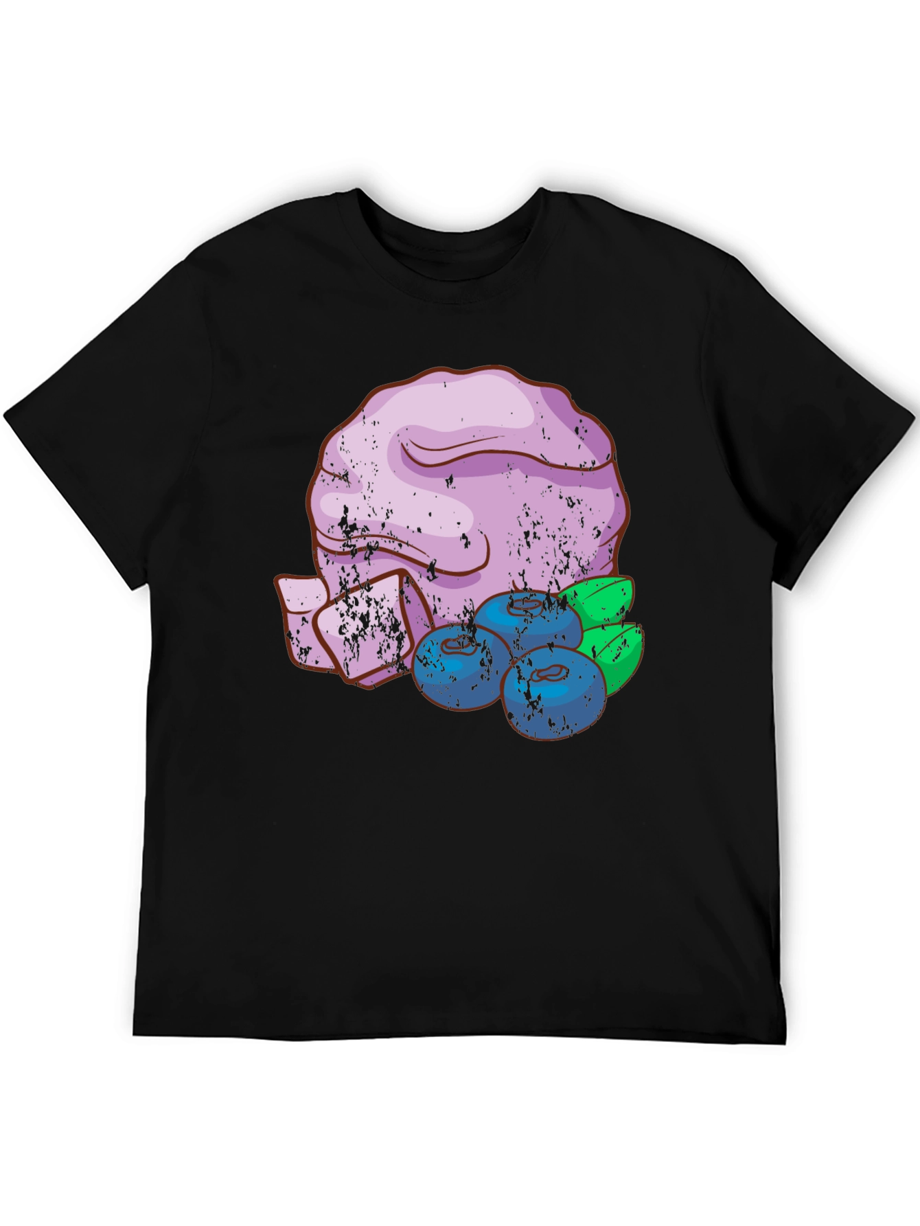 Blueberry Dessert T-Shirt - Unique Graphic Tee