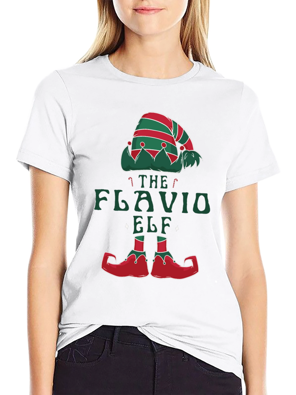 Funny The Flavio Elf Christmas T-Shirt