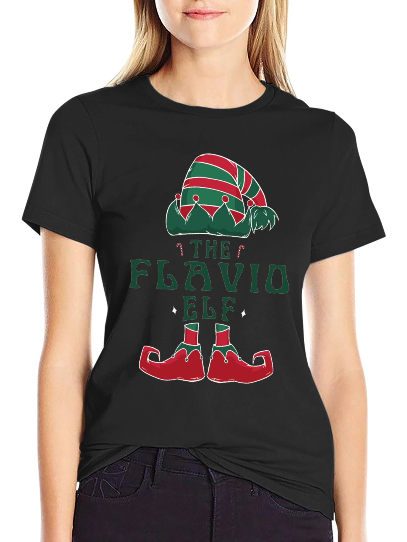 Funny The Flavio Elf Christmas T-Shirt