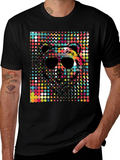Cool Bear Sunglasses Graphic Tee - Black