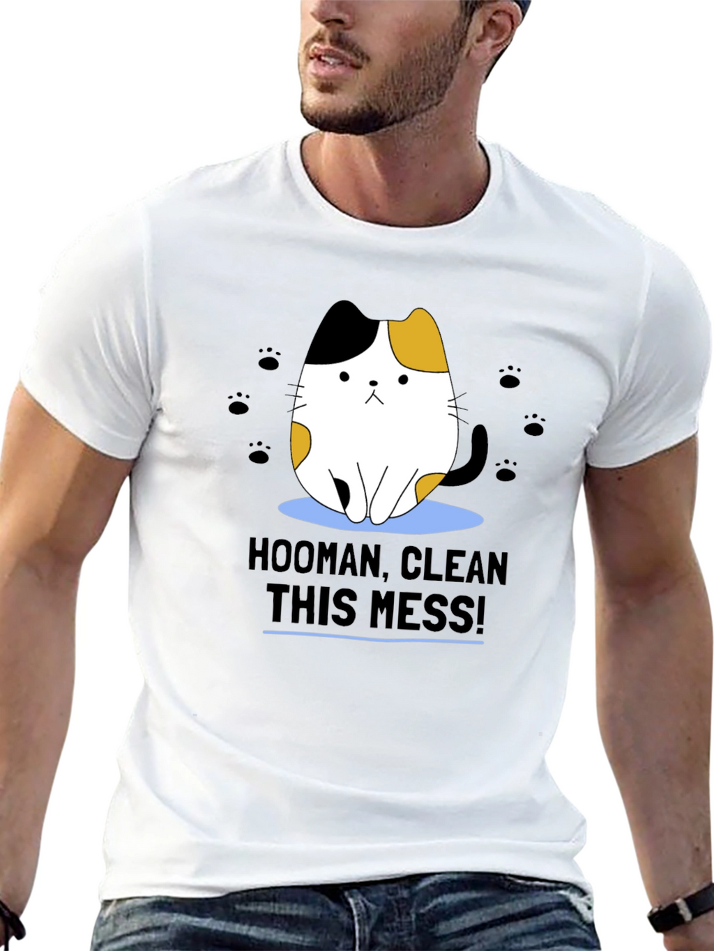 Hooman Clean This Mess! Graphic Tee