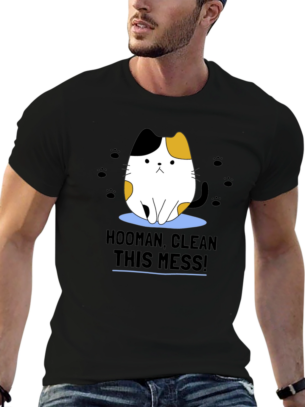 Hooman Clean This Mess! Graphic Tee