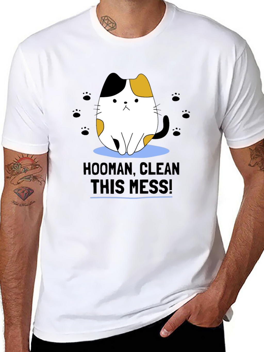 Hooman Clean This Mess! Graphic Tee