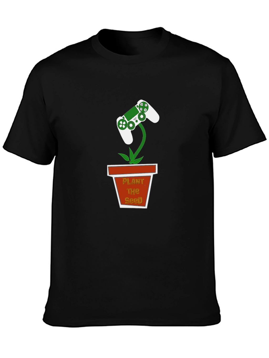 Gaming Controller Plant T-Shirt