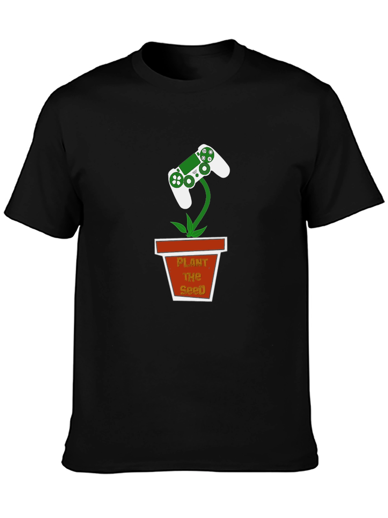 Gaming Controller Plant T-Shirt