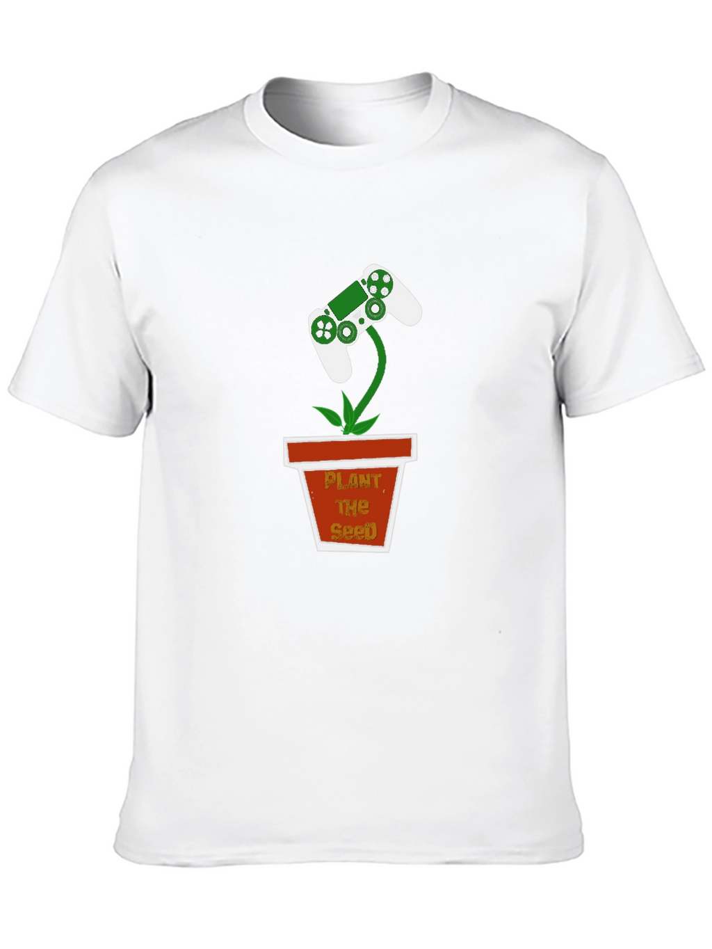 Gaming Controller Plant T-Shirt