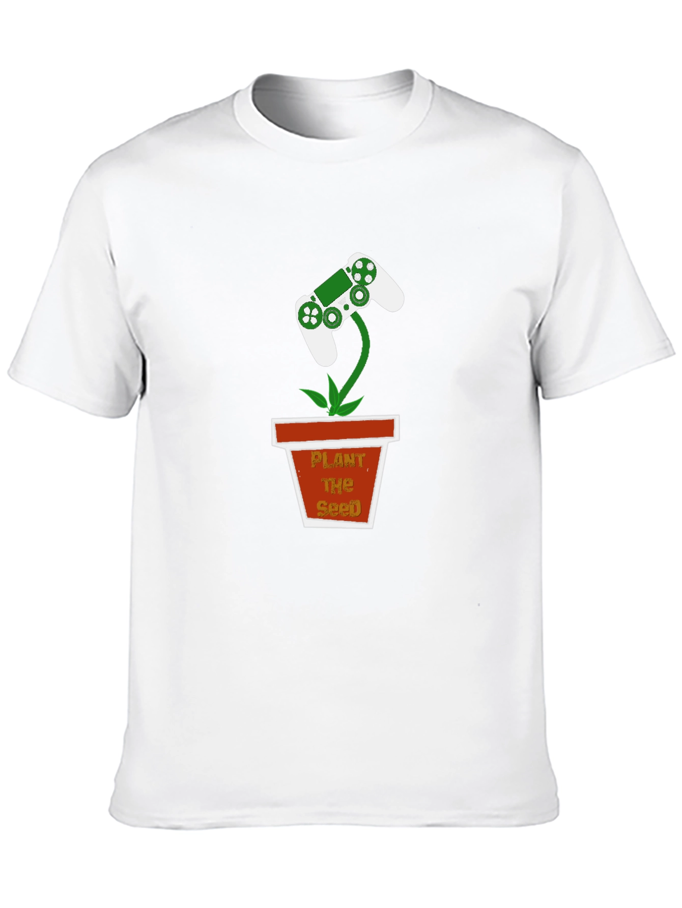 Gaming Controller Plant T-Shirt