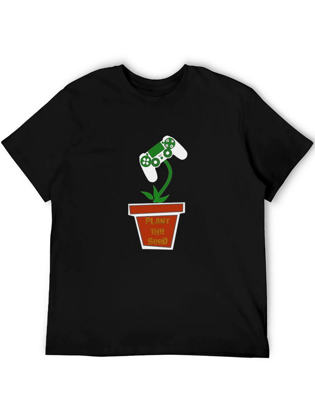 Gaming Controller Plant T-Shirt