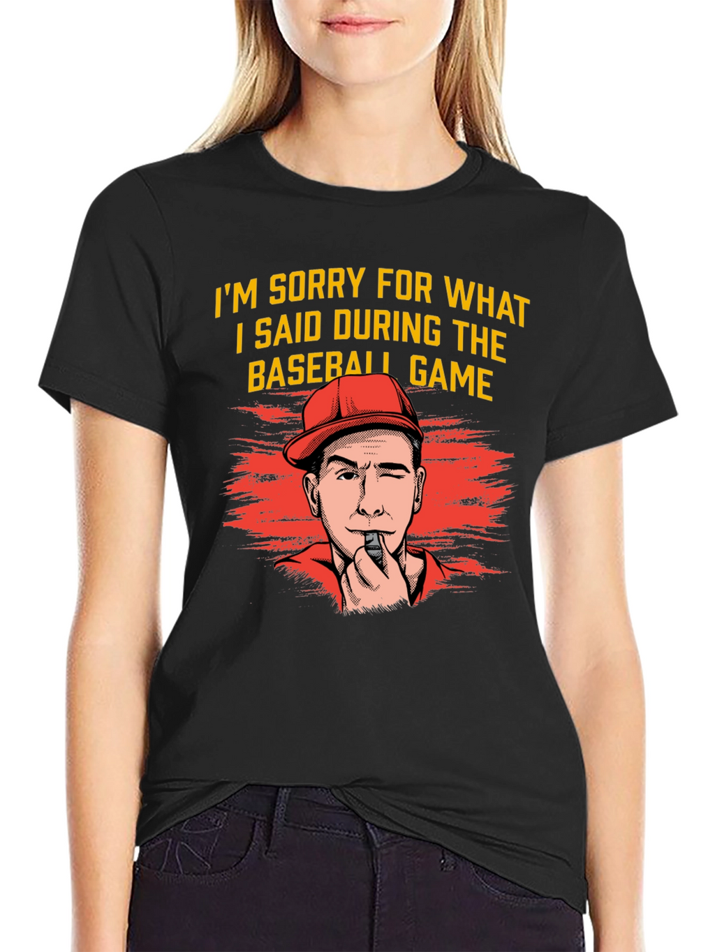 Baseball Game Apology T-Shirt - Funny Coach Tee