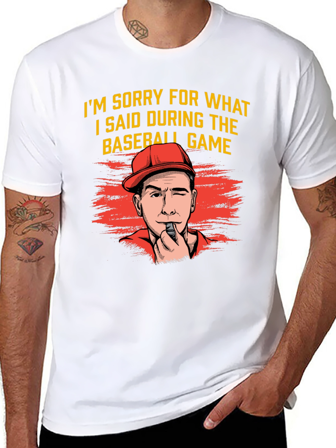 Baseball Game Apology T-Shirt - Funny Coach Tee