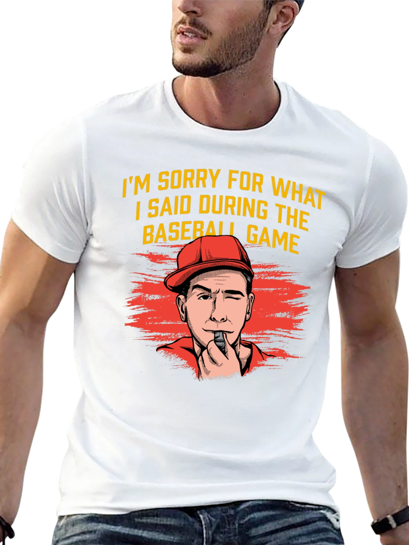 Baseball Game Apology T-Shirt - Funny Coach Tee