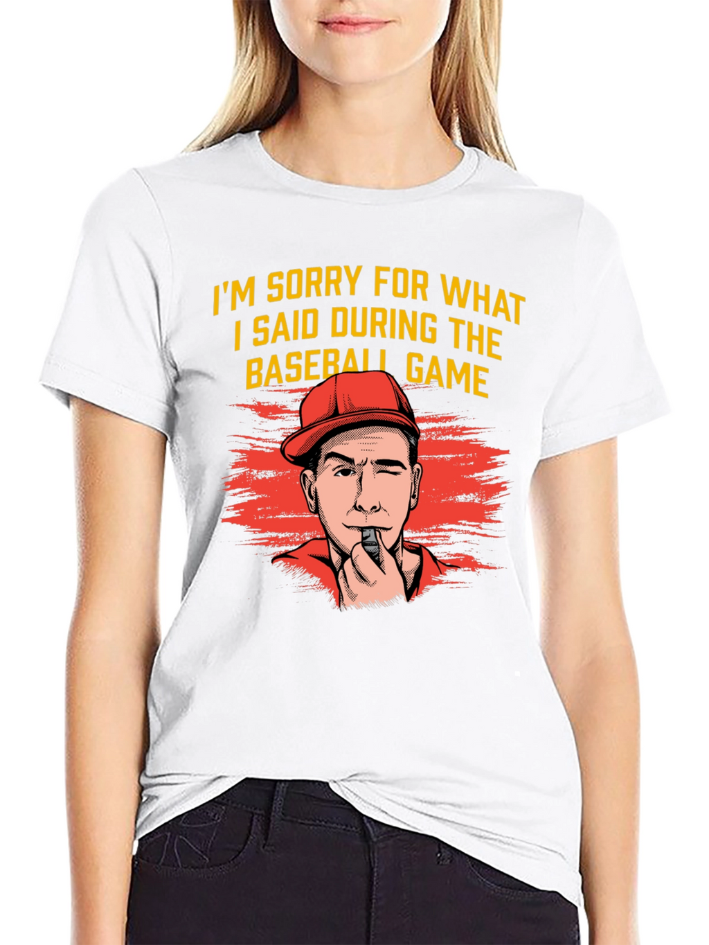 Baseball Game Apology T-Shirt - Funny Coach Tee