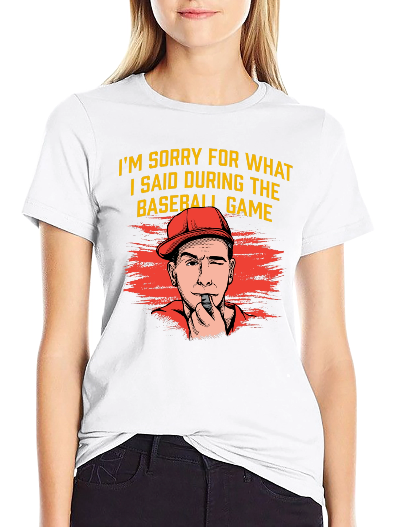 Baseball Game Apology T-Shirt - Funny Coach Tee