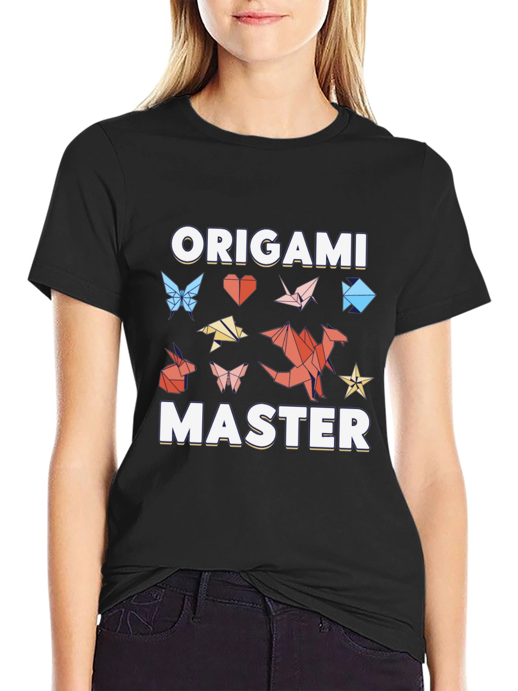 Origami Master T-Shirt - Unique Graphic Tee