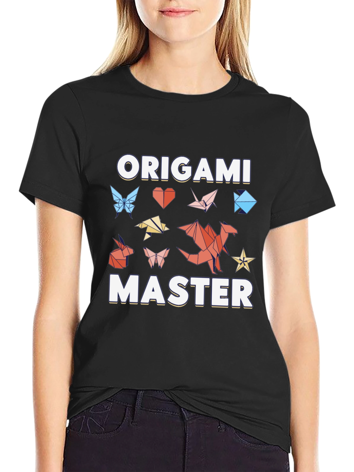 Origami Master T-Shirt - Unique Graphic Tee