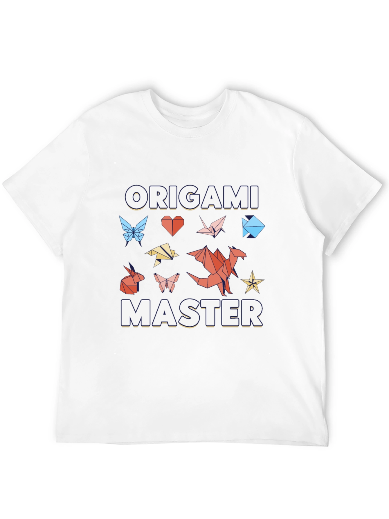 Origami Master T-Shirt - Unique Graphic Tee