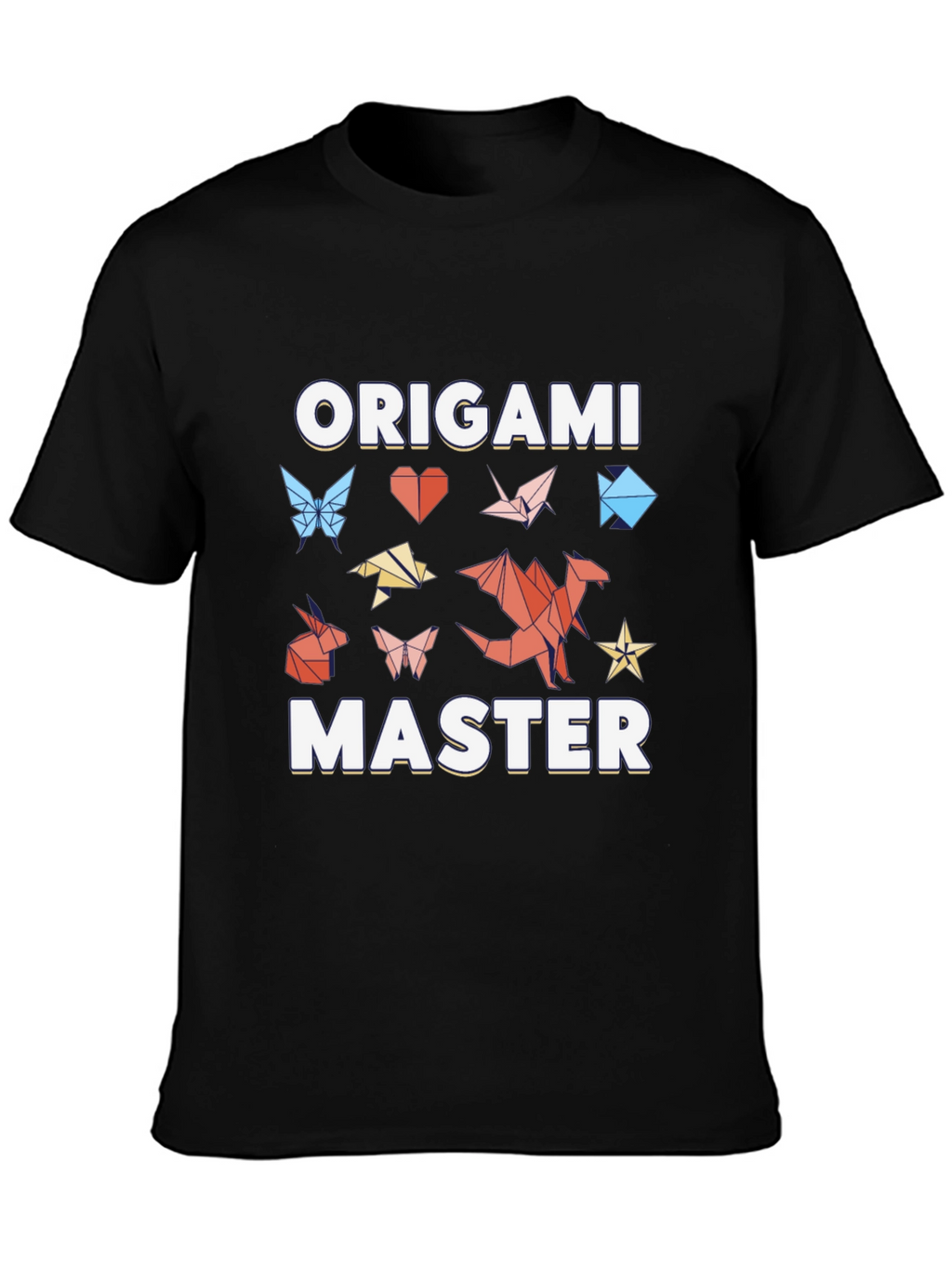 Origami Master T-Shirt - Unique Graphic Tee